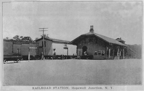 1910 Depot with Freight House