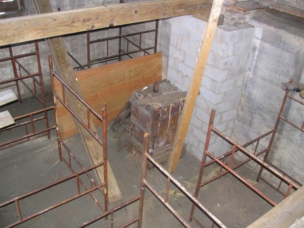 2005 New Basement Floor and Chimney Foundations