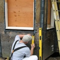 2011-6-11 Installing Window Frame in Bay Window