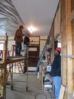 2012-2-25 Installing the new beadboard ceilings