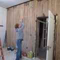 2012-3-2 Sanding the beadboard walls