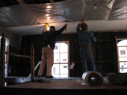 2011-9 Installing Ceiling Vapor Barrier