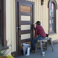 2011-9 Painting Exterior of Square Top Door