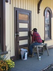 2011-9 Painting Exterior of Square Top Door