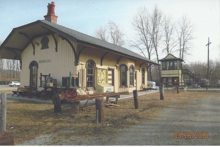 2018 Depot and Pavilion at Dusk