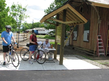 2011 Rail Trail Visitors Donate