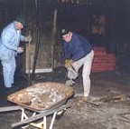 1998 Removing Broken Concrete Flooring