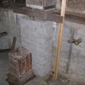 2004 New Cinder Block Wall