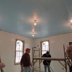 2012-3-12 The visitor center now has white walls and a sky blue ceiling