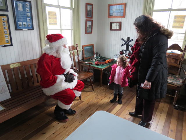 2012 Santa Visiting