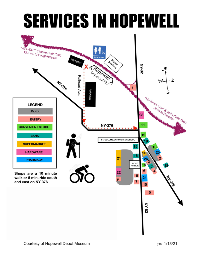 Services in Hopewell Map